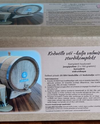 Kalja või Koduõlle valmistamise stardi komplekt